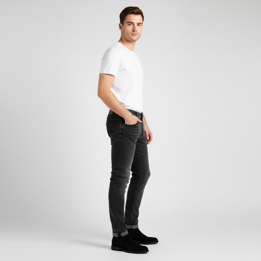 Saska Pep Jeans (Dark Grey)