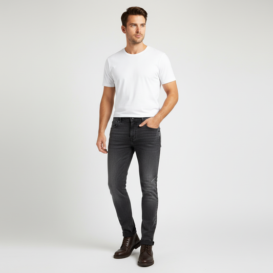 Saska Pep Jeans (Dark Grey)