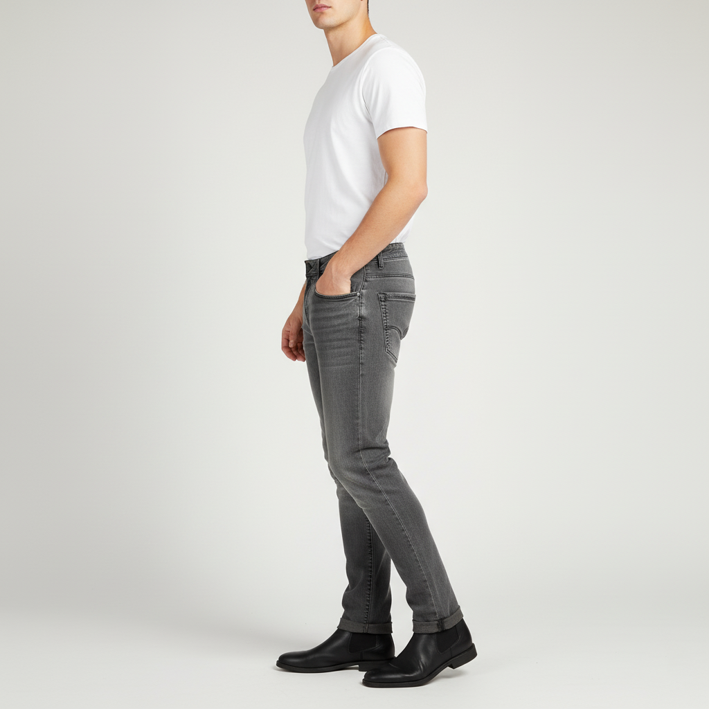 Saska Pep Jeans (Light Grey)